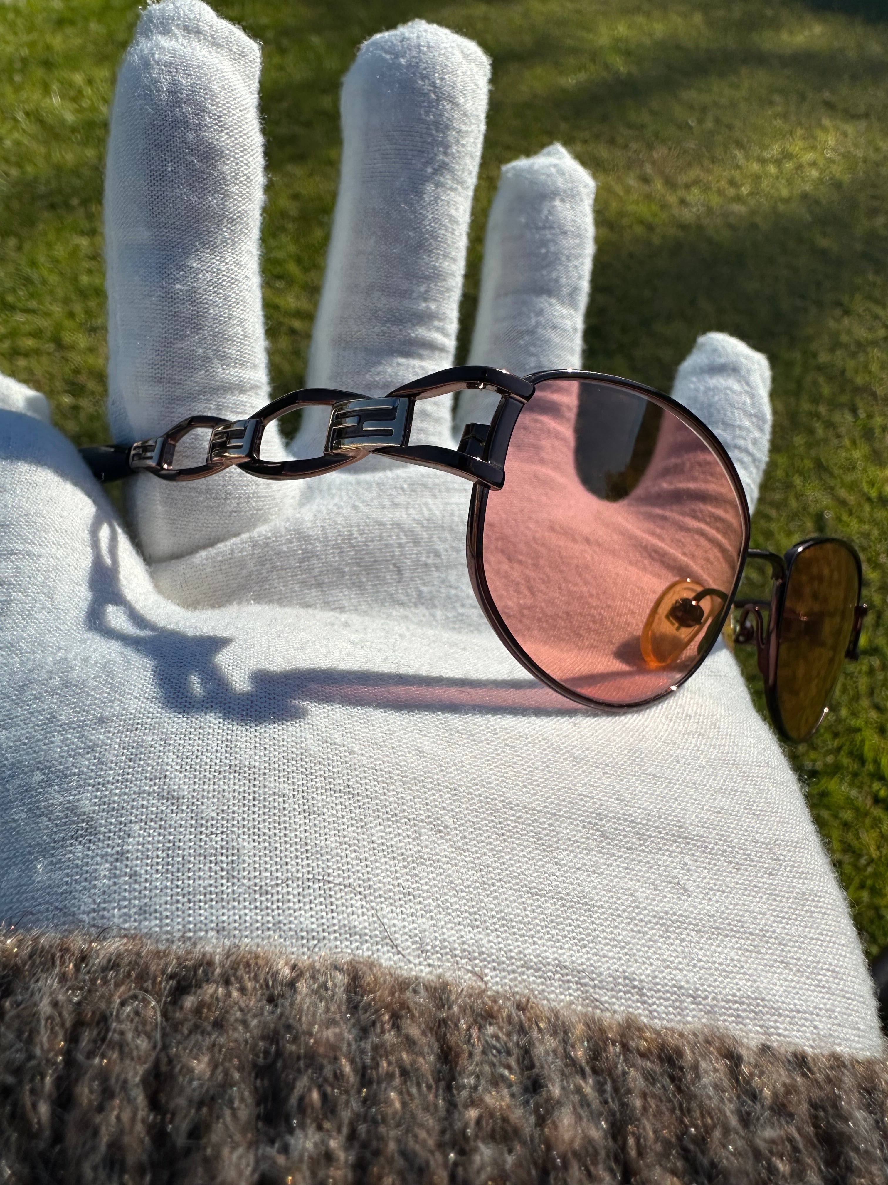 Fendi (custom brown lenses)