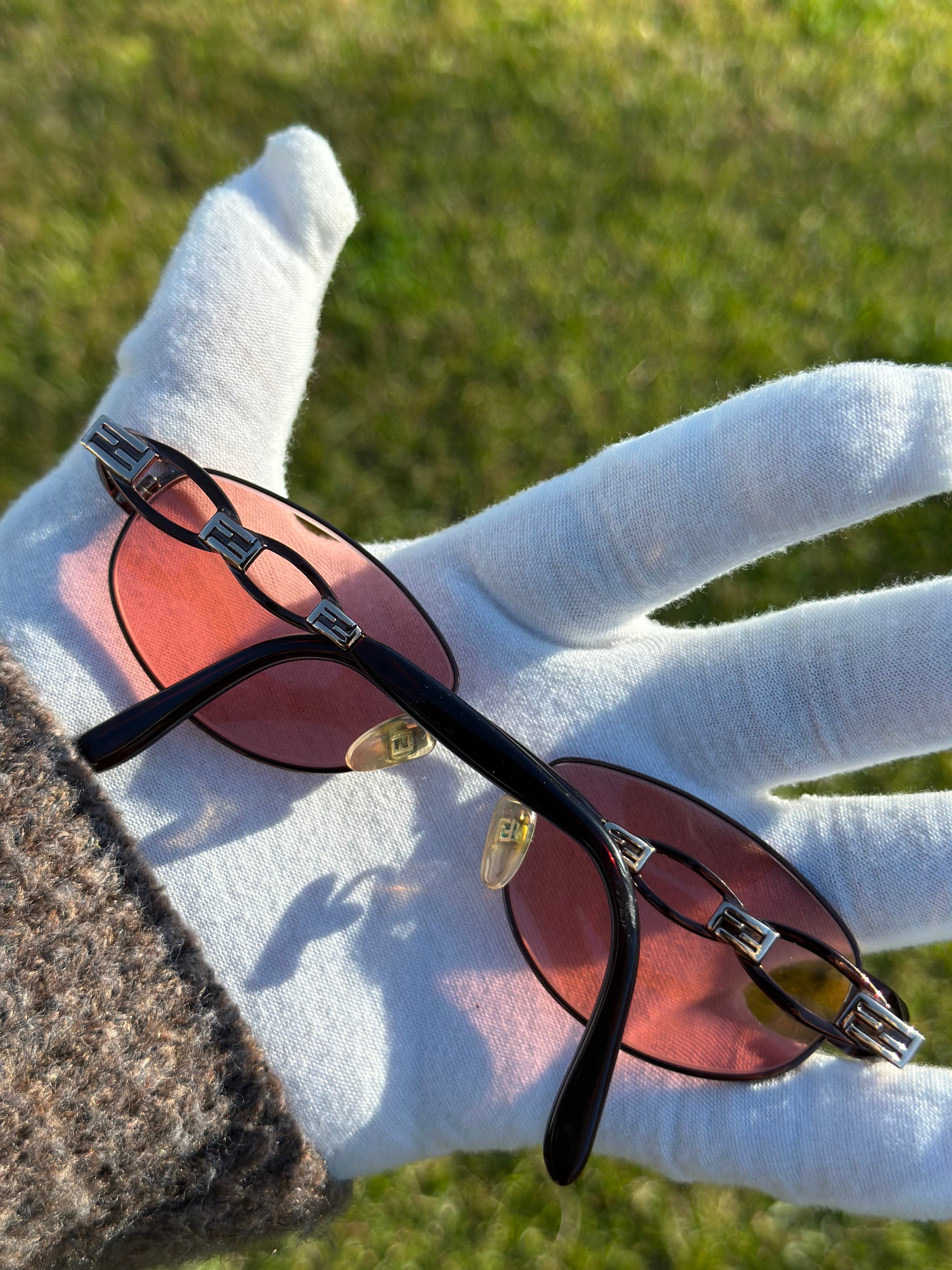 Fendi (custom brown lenses)