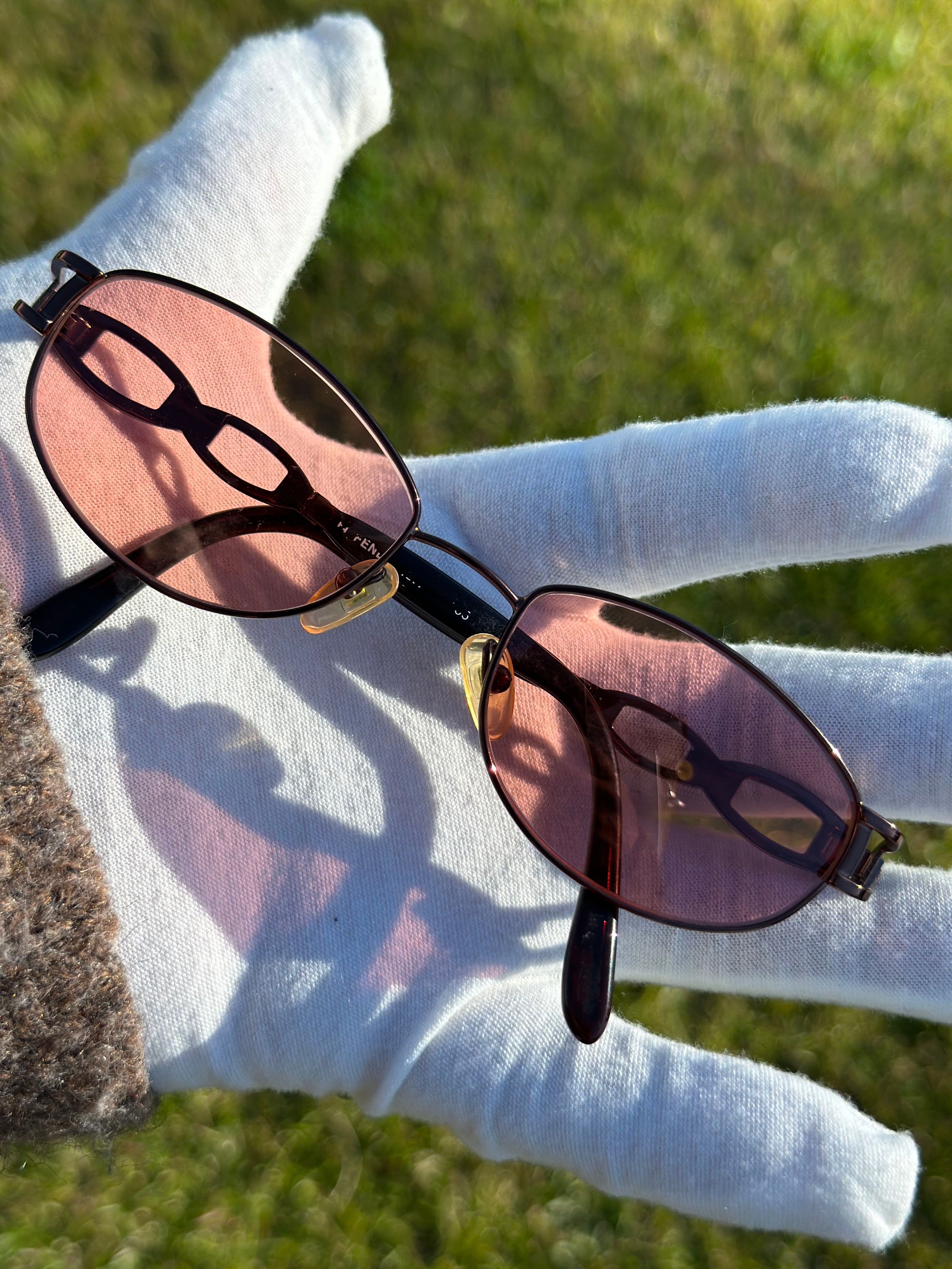 Fendi (custom brown lenses)