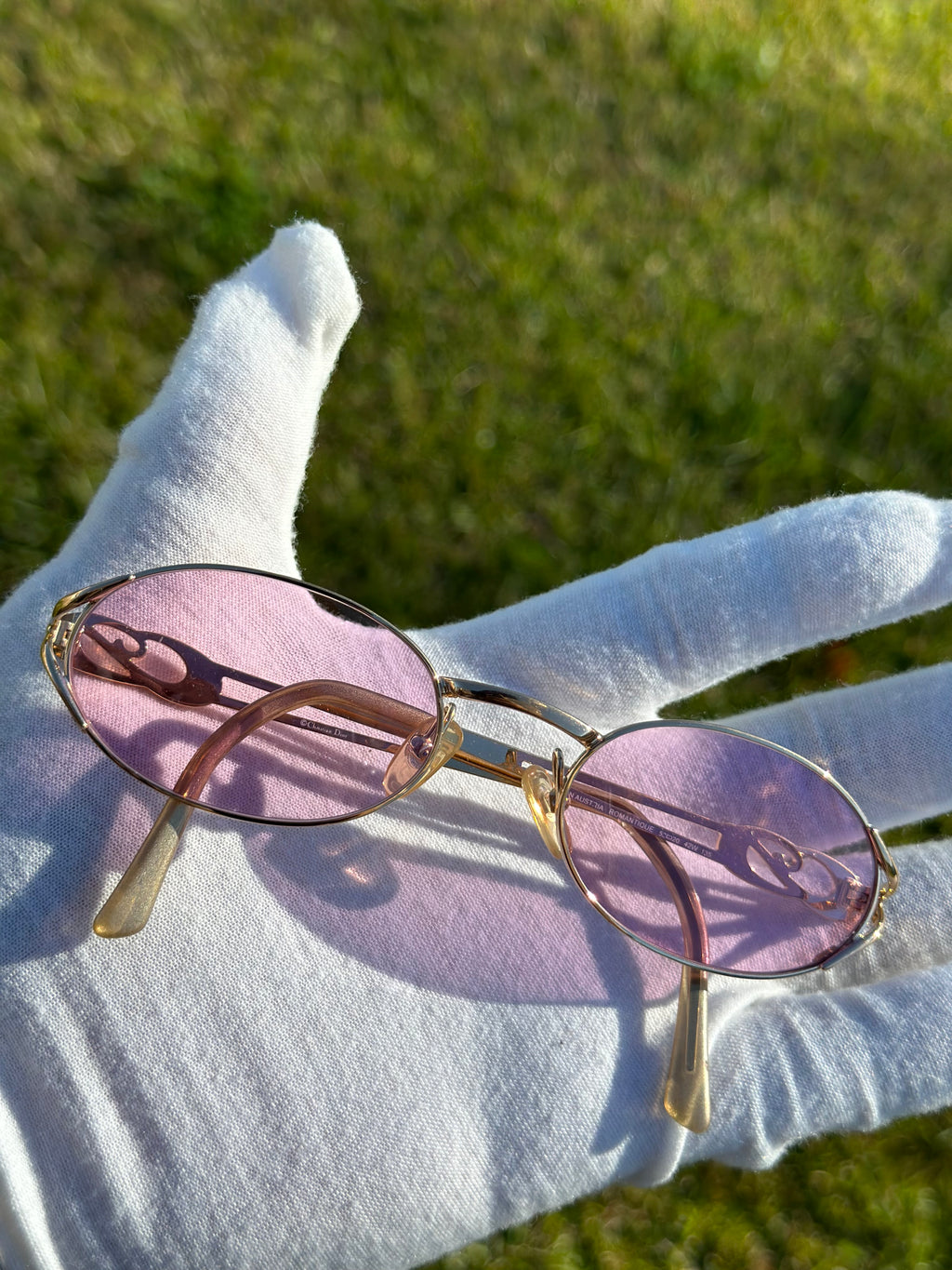 Christian Dior (solid pink lenses)