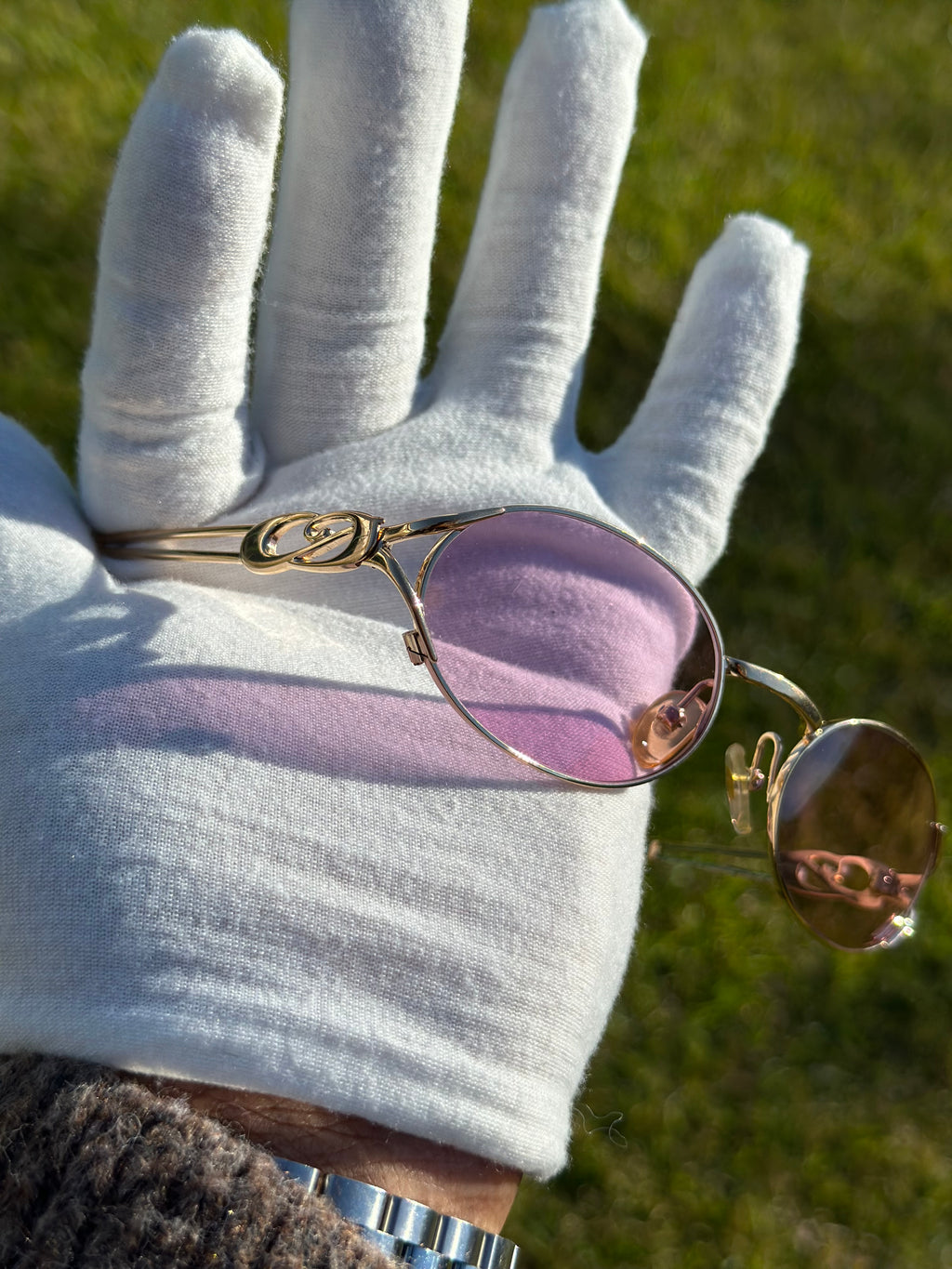 Christian Dior (solid pink lenses)
