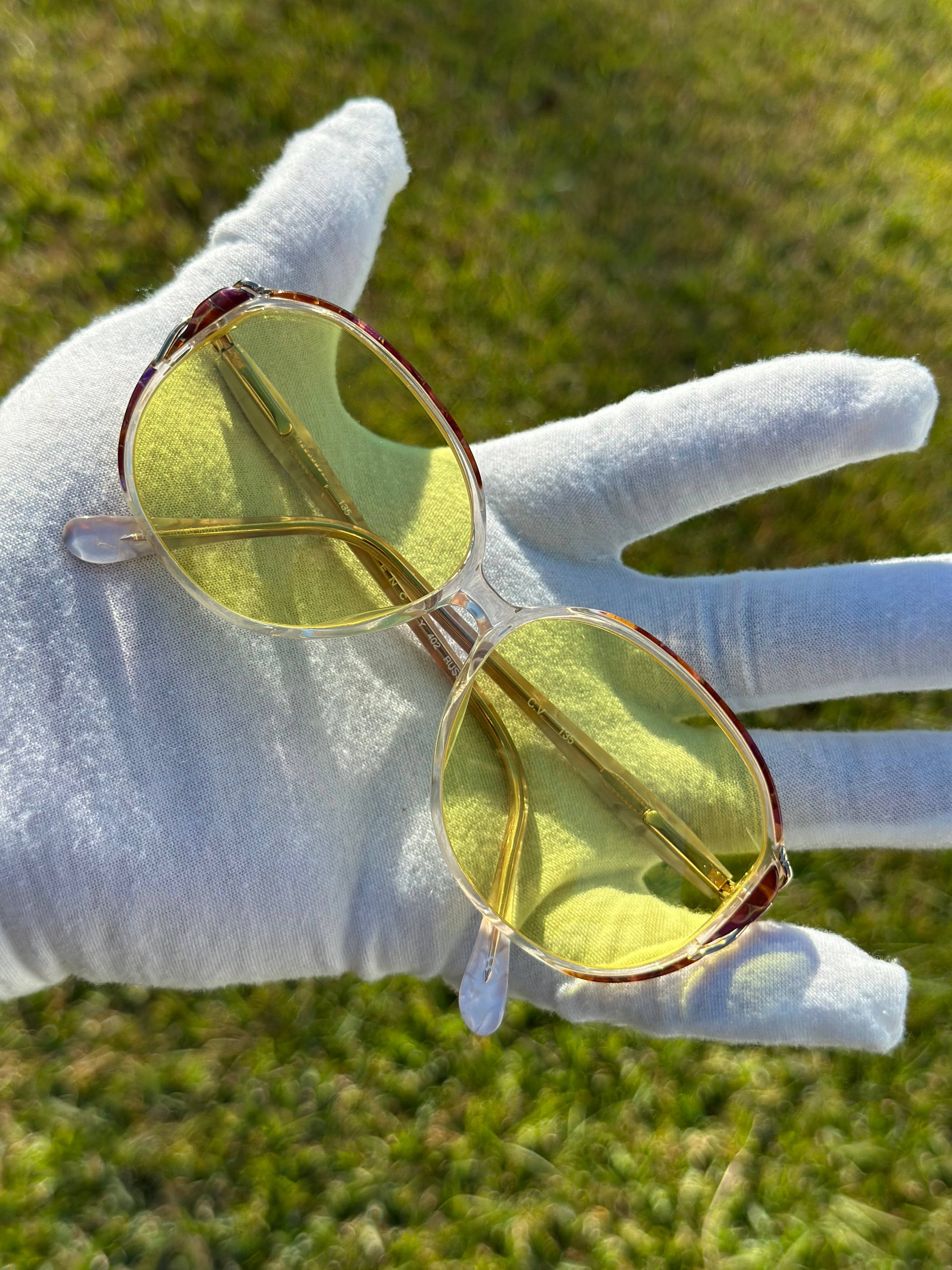 Givenchy (custom yellow lenses)