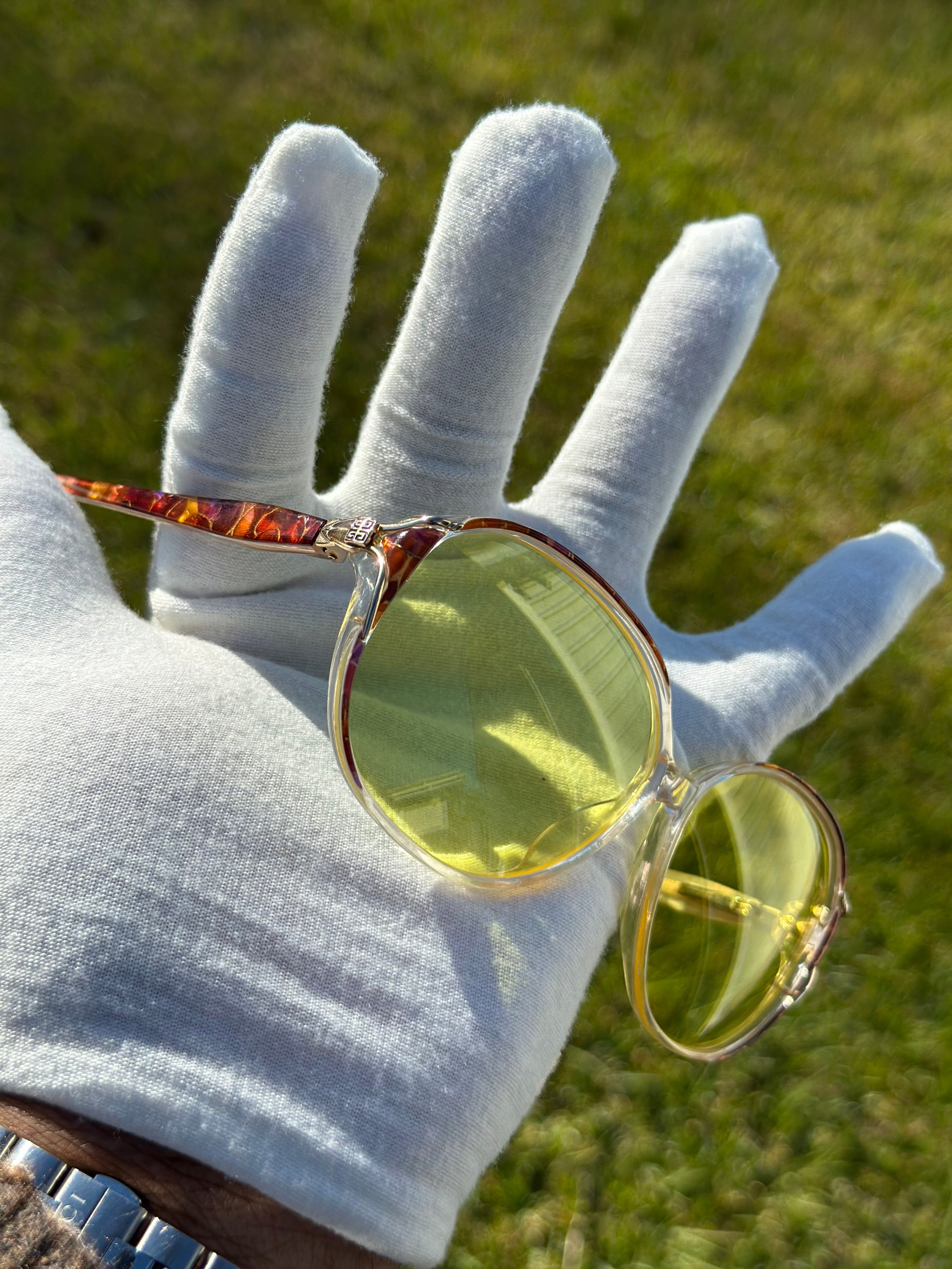 Givenchy (custom yellow lenses)