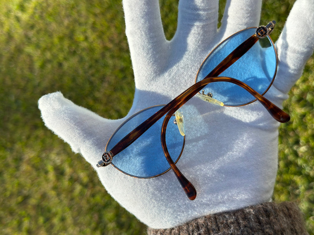 Fendi (sky blue lenses)