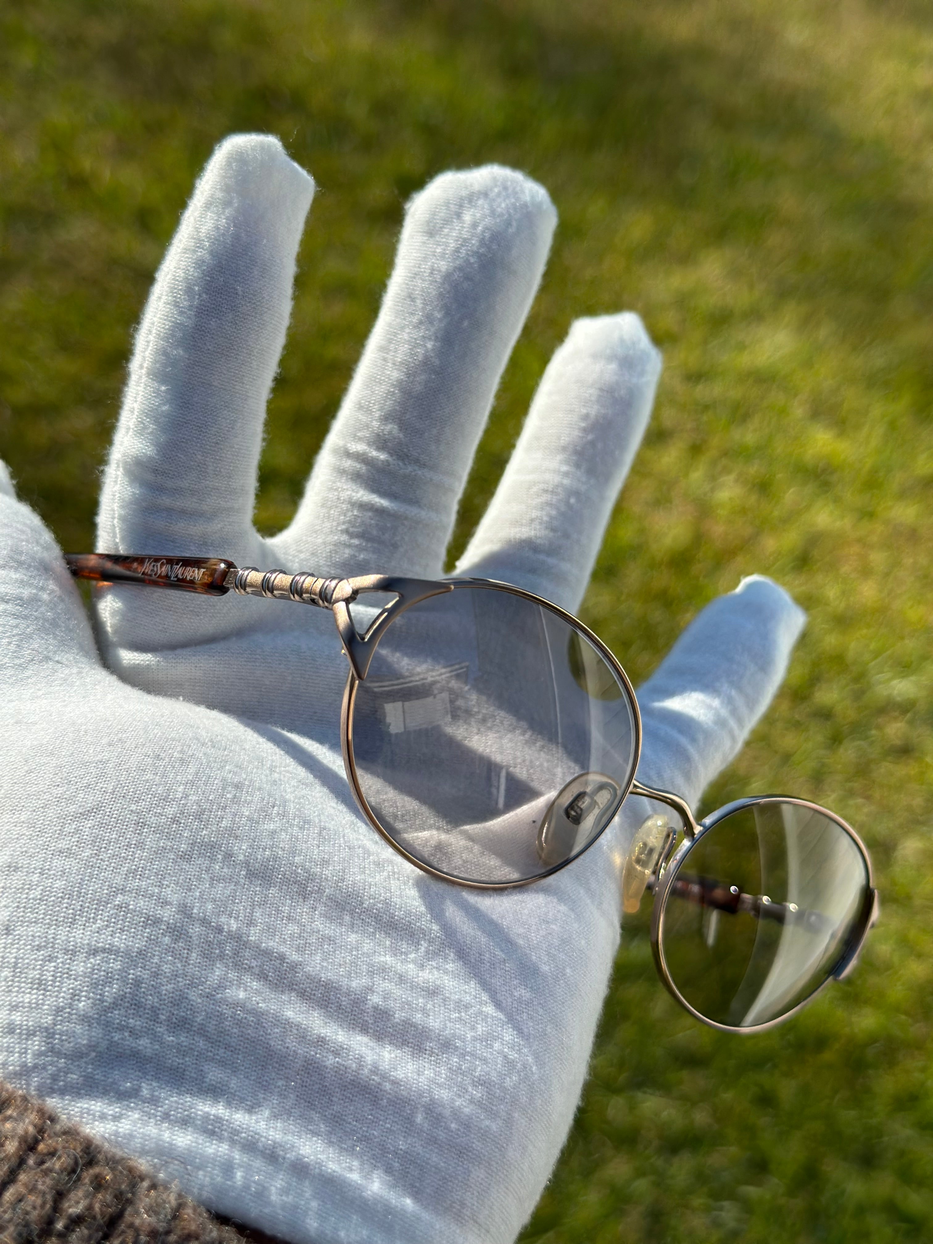 Yves Saint Laurent (light black lenses)