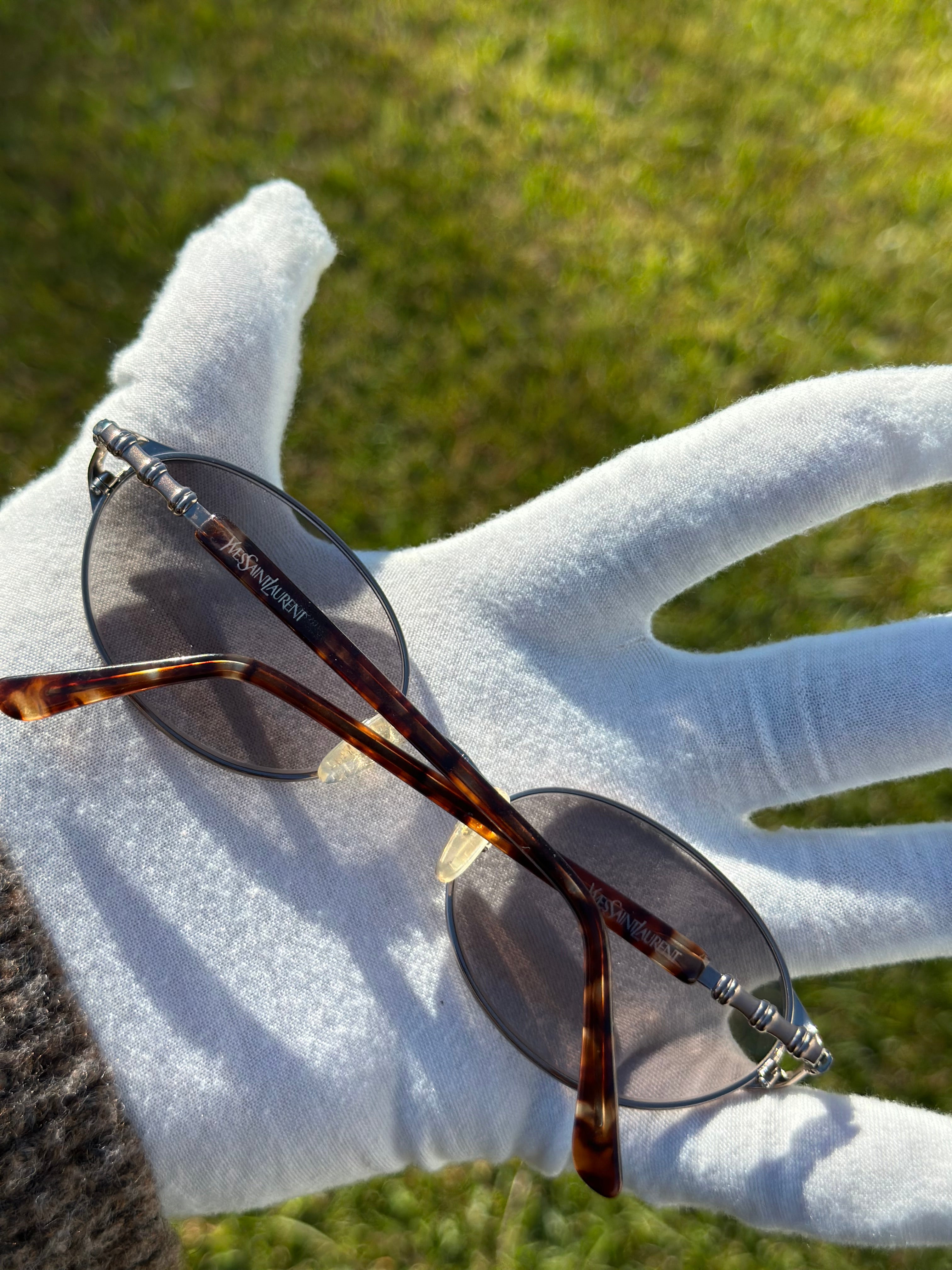 Yves Saint Laurent (light black lenses)