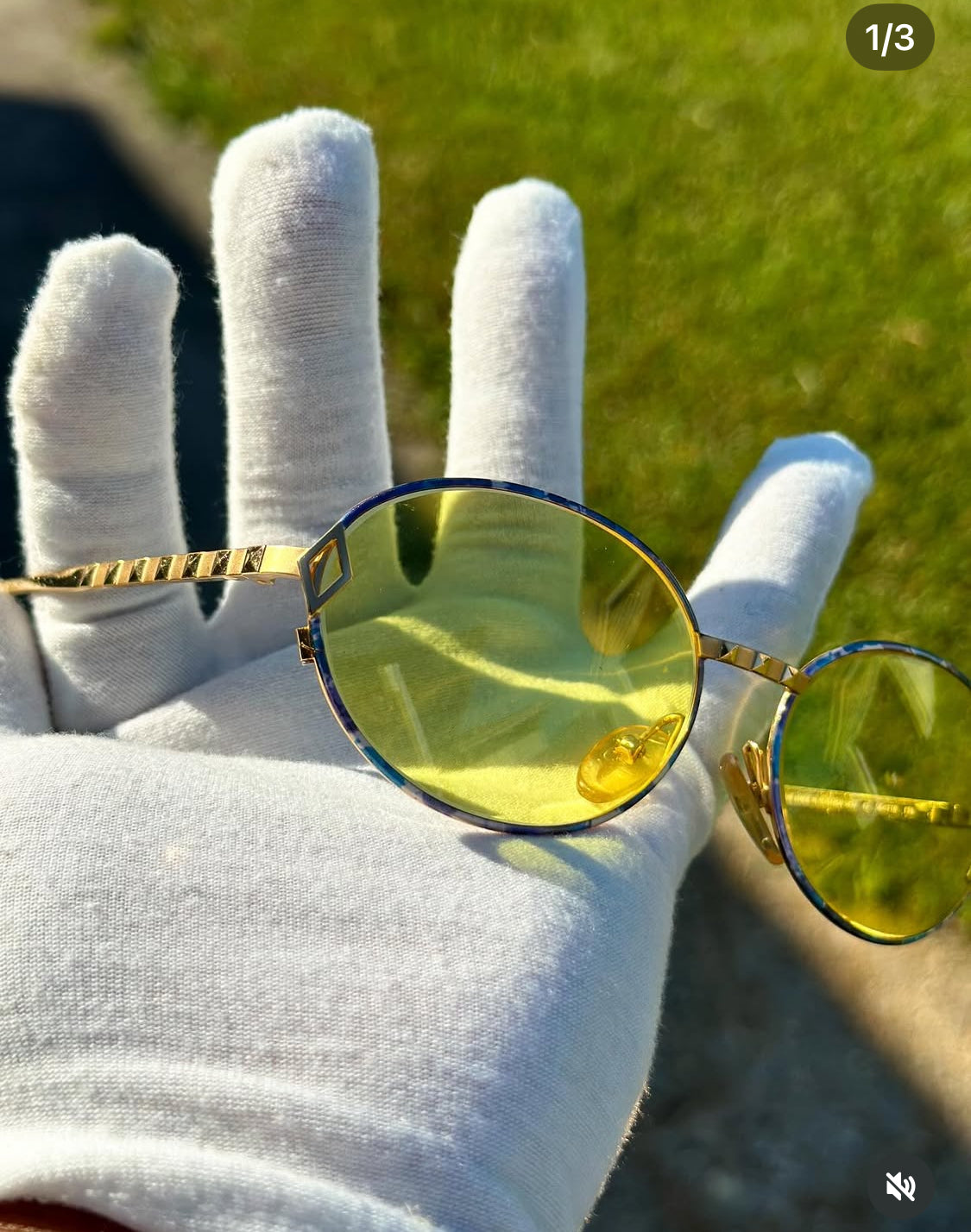 Paloma Picasso (custom yellow lenses)