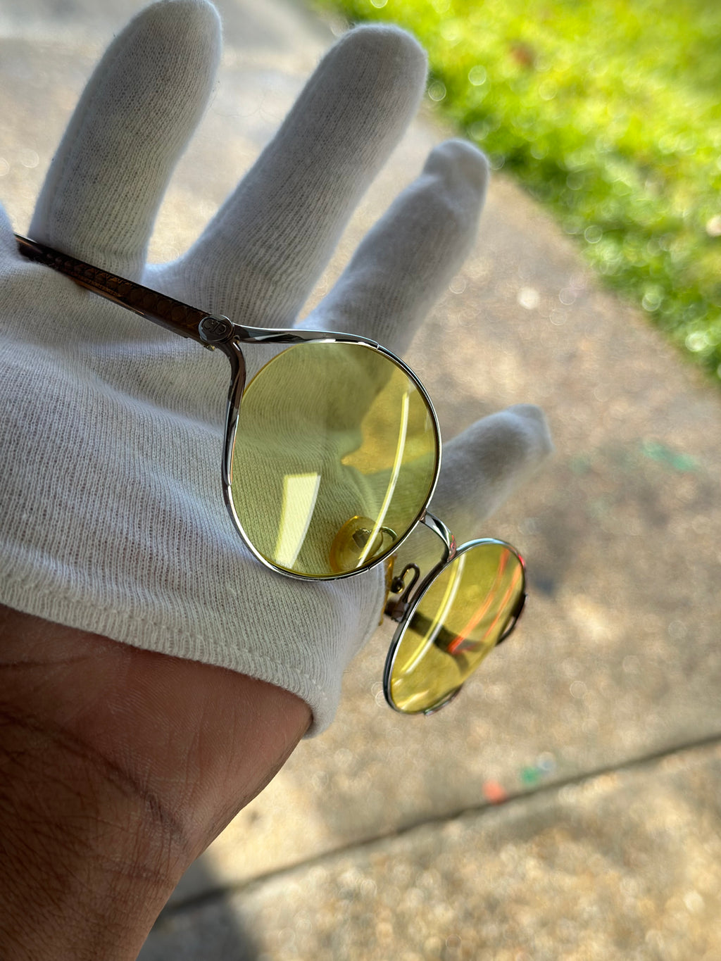Dior (yellow lenses)