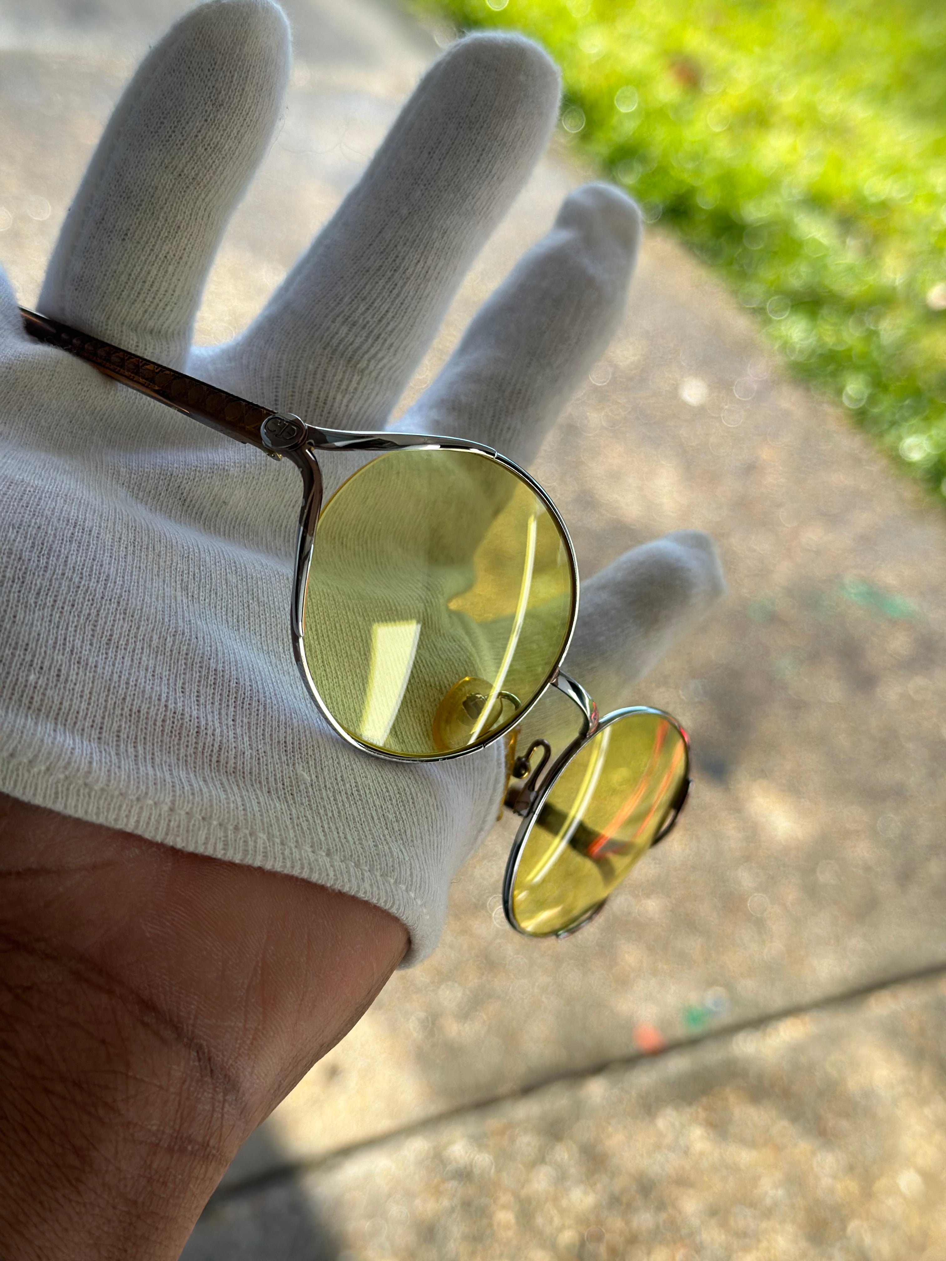Dior (yellow lenses)